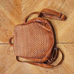 Vilenca Leather backpack purse